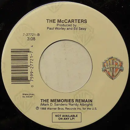 The McCarters - I Give You Music