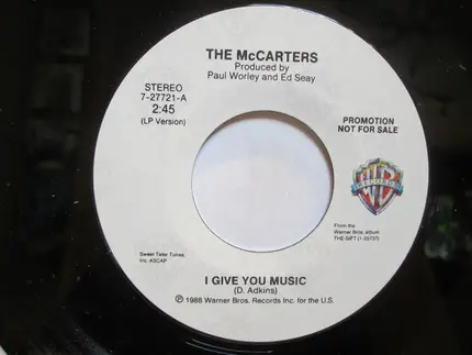 The McCarters - I Give You Music