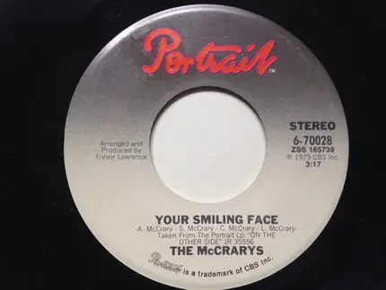 The McCrarys - Lost In Loving You / Your Smiling Face