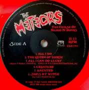 LP - The Meteors - The Curse Of Blood N Bones - Red Translucent vinyl, insert, Ltd Ed