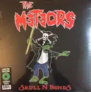 LP - The Meteors - Skull N Bones - Green Clear vinyl, Ltd Ed, insert