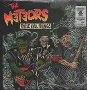 LP - The Meteors - These Evil Things - Yellow Pale vinyl, Ltd Ed, Numbered