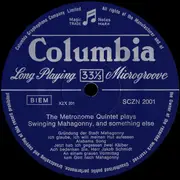 LP - The Metronome Quintet - Plays Swinging Mahagonny And Something Else