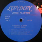 LP - The Mexican Brass - A Taste Of Tijuana - Mono