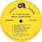 LP - The Medical Mission Sisters And Friends - Joy Is Like The Rain