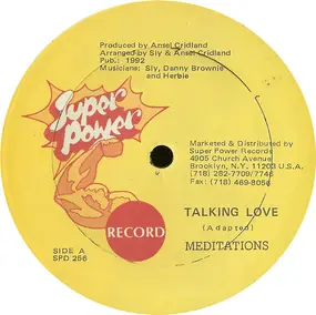 The Meditations - Talking Love / Perfect Lover