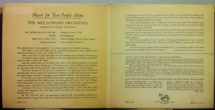 The Melachrino Orchestra - Music For Two People Alone