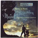 2x7inch Vinyl Single - The Melachrino Strings - Music For Relaxation - Indianapolis Pressing, Gatefold Sleeve, incomplete