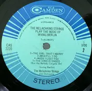 LP - The Melachrino Strings - The Music Of Irving Berlin