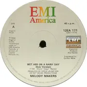 12inch Vinyl Single - The Melody Makers - Met Her On A Rainy Day