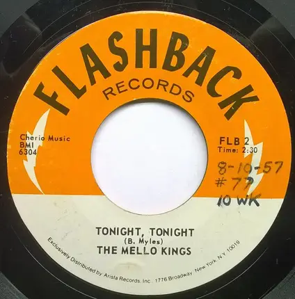 The Mello Kings - Tonight, Tonight / Thrill Me