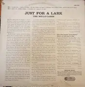 LP - The Mello-Larks - Just For A Lark