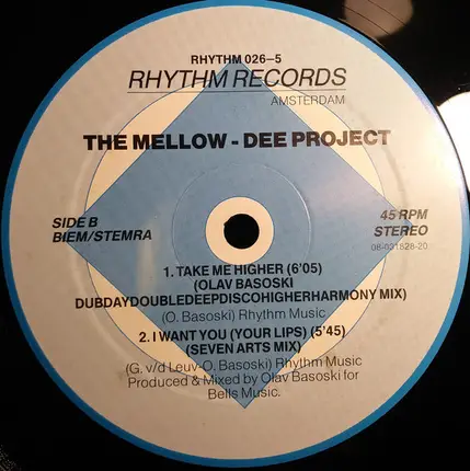 The Mellow-Dee Project - Take Me Higher