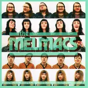 7inch Vinyl Single - The Melmacs - Record Store / Going Out - Brown Marble Vinyl, Insert