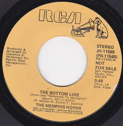 The Memphis Horns - The Bottom Line