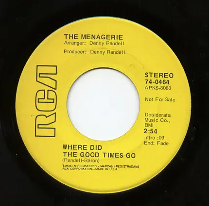 The Menagerie - Good Morning 6.5