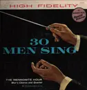 LP - The Mennonite Hour - 30 Men Sing - Mono