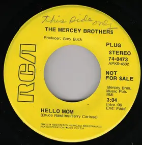 The Mercey Brothers - Hello Mom / Swamp Picker