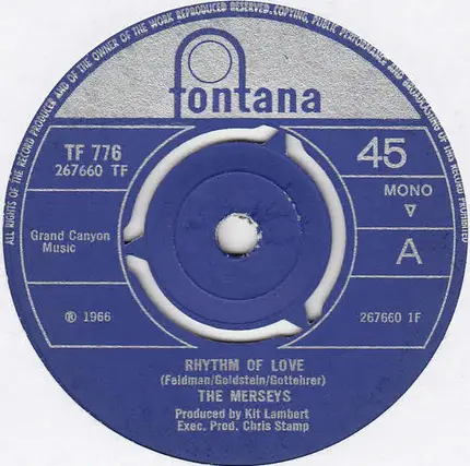 The Merseys - Rhythm Of Love