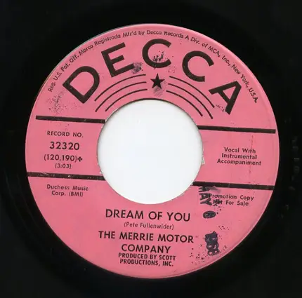 The Merrie Motor Company - Walkin' On This Road To My Town