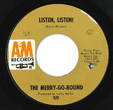 The Merry-Go-Round - Listen, Listen! / Missing You