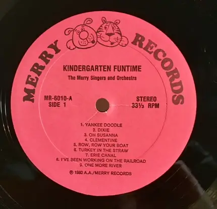 The Merry Singers & Orchestra - Kindergarten Funtime