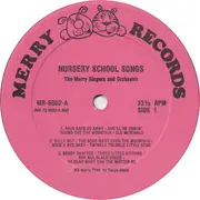 LP - The Merry Singers & Orchestra - Nursery School Songs