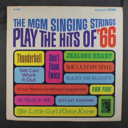 The Mgm Singing Strings - The Hits Of 1966