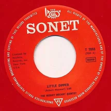 The Mickey Mozart Quintet - Little Dipper / Mexican Hop