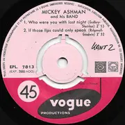 7inch Vinyl Single - The Micky Ashman Band - Wedding Of The Painted Doll