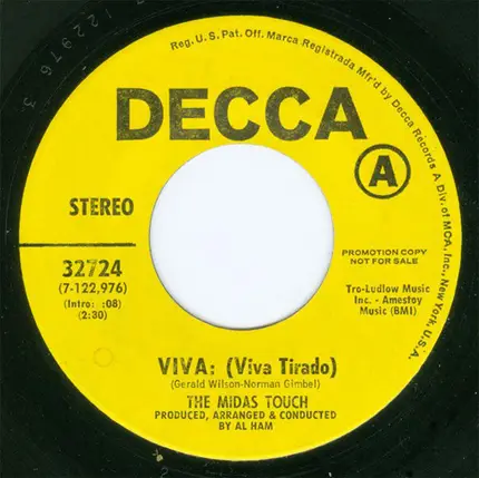The Midas Touch - Color My World
