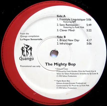 The Mighty Bop - La Vogue Sensorielle