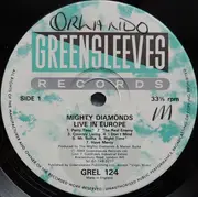 LP - The Mighty Diamonds - Live In Europe