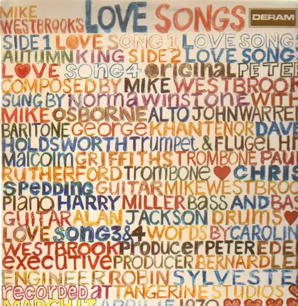 The Mike Westbrook Concert Band - Mike Westbrook's Love Songs