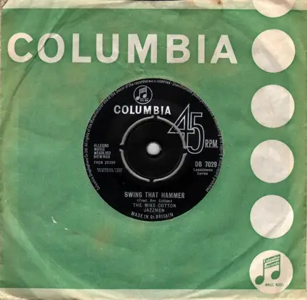 The Mike Cotton Jazzmen - Swing That Hammer