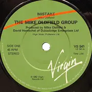 7inch Vinyl Single - The Mike Oldfield Group - Mistake