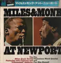 LP - The Miles Davis Sextet & The Thelonious Monk Quartet - Miles & Monk At Newport - OBI + Insert