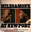 LP - The Miles Davis Sextet & The Thelonious Monk Quartet - Miles & Monk At Newport - + Insert