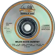 CD - The Miles Davis Quintet With George Coleman - Herbie Hancock - Ron Carter - Anthony Williams - New York City, Philharmonic Hall At Lincoln Center, February 12, 1964