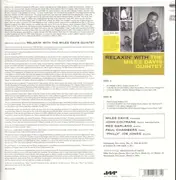 LP - The Miles Davis Quintet ‎ - Relaxin' With The Miles Davis Quintet - 180gr. Pure Virgin Vinyl