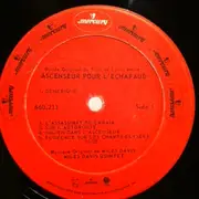 LP - The Miles Davis Quintet - Ascenseur Pour L'Echafaud - Red mercury label