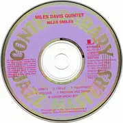 CD - The Miles Davis Quintet - Miles Smiles