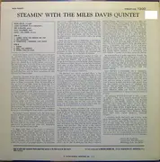 LP - The Miles Davis Quintet - Steamin' With The Miles Davis Quintet - OBI + Insert