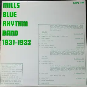 Mills Blue Rhythm Band - 1931-1933