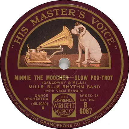 The Mills Blue Rhythm Band / McKinney's Cotton Pickers - Minnie The Moocher / Talk To Me