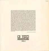 LP - The Mills Brothers / Frank Sinatra / Lena Horne / Harry James - Le Voci Indimenticabili Vol. 3