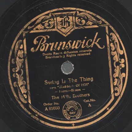 The Mills Brothers - Swing Is The Thing / 'Long About Midnight