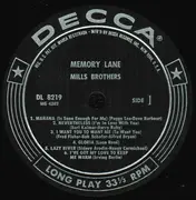 LP - The Mills Brothers - ...Memory Lane…