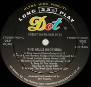 LP - The Mills Brothers - Great Hawaiian Hits