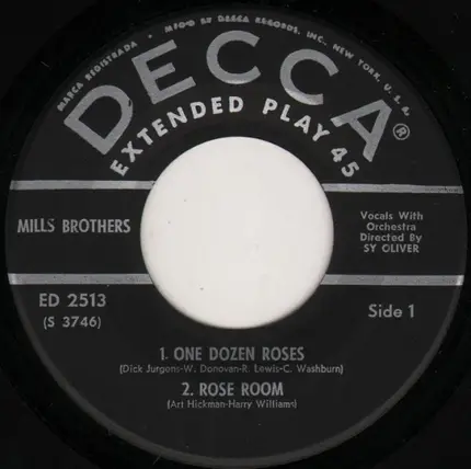 The Mills Brothers - One Dozen Roses